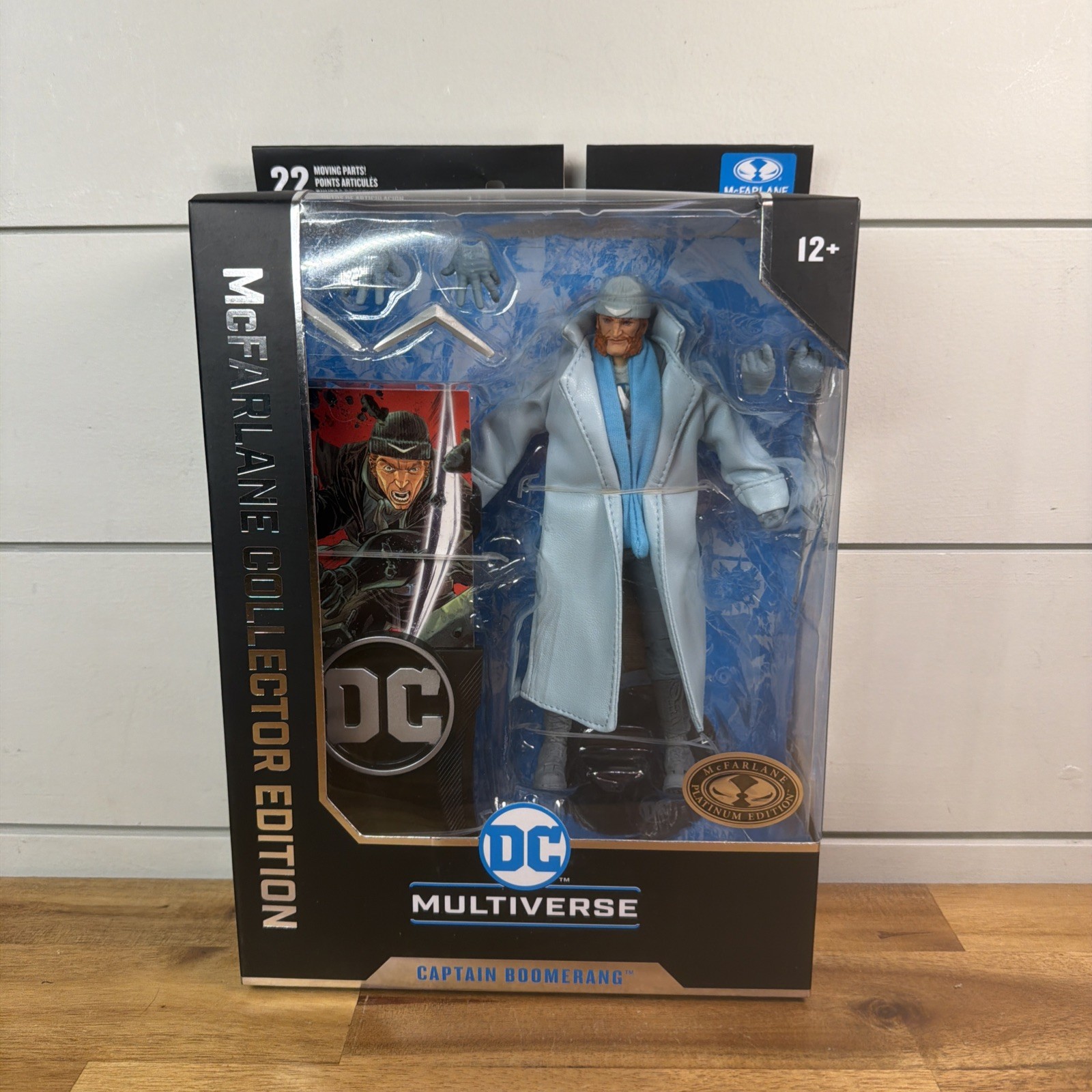 McFarlane DC Multiverse The Flash Captain Boomerang Platinum Figure Ships Fast!