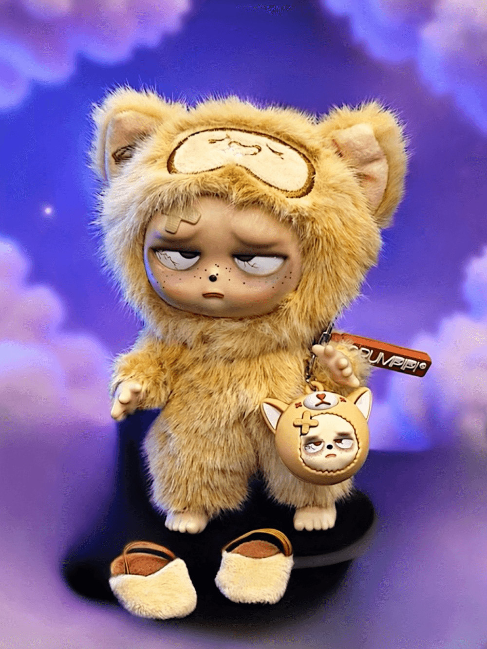 GRUMPIPI x Boxhunt Whispers to Dreamland Series 2 Plush Pendant Hun Hun