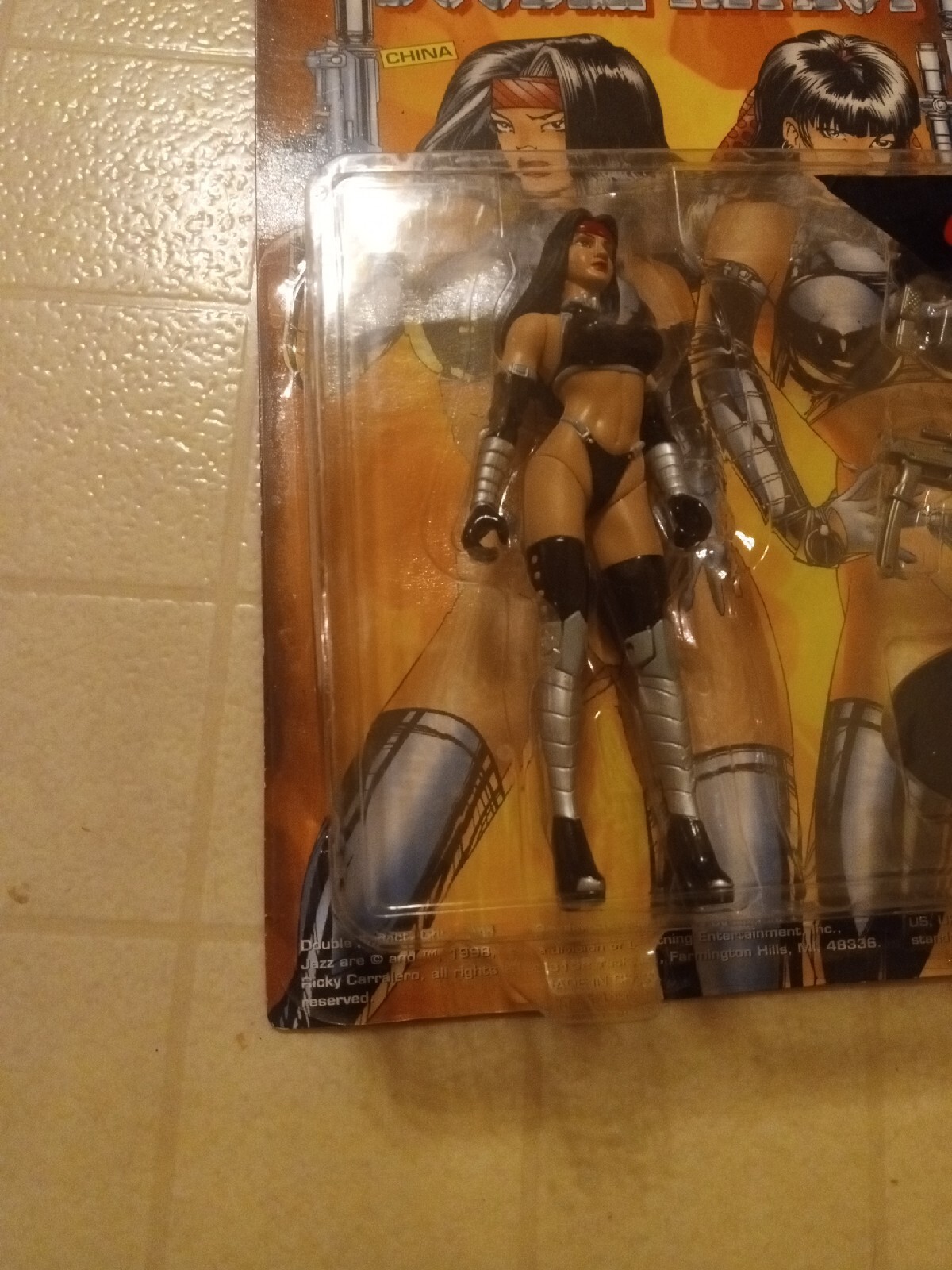 Skybolt 1998 Double Impact « China » Action Figure Perfect Unopened Condition Rare
