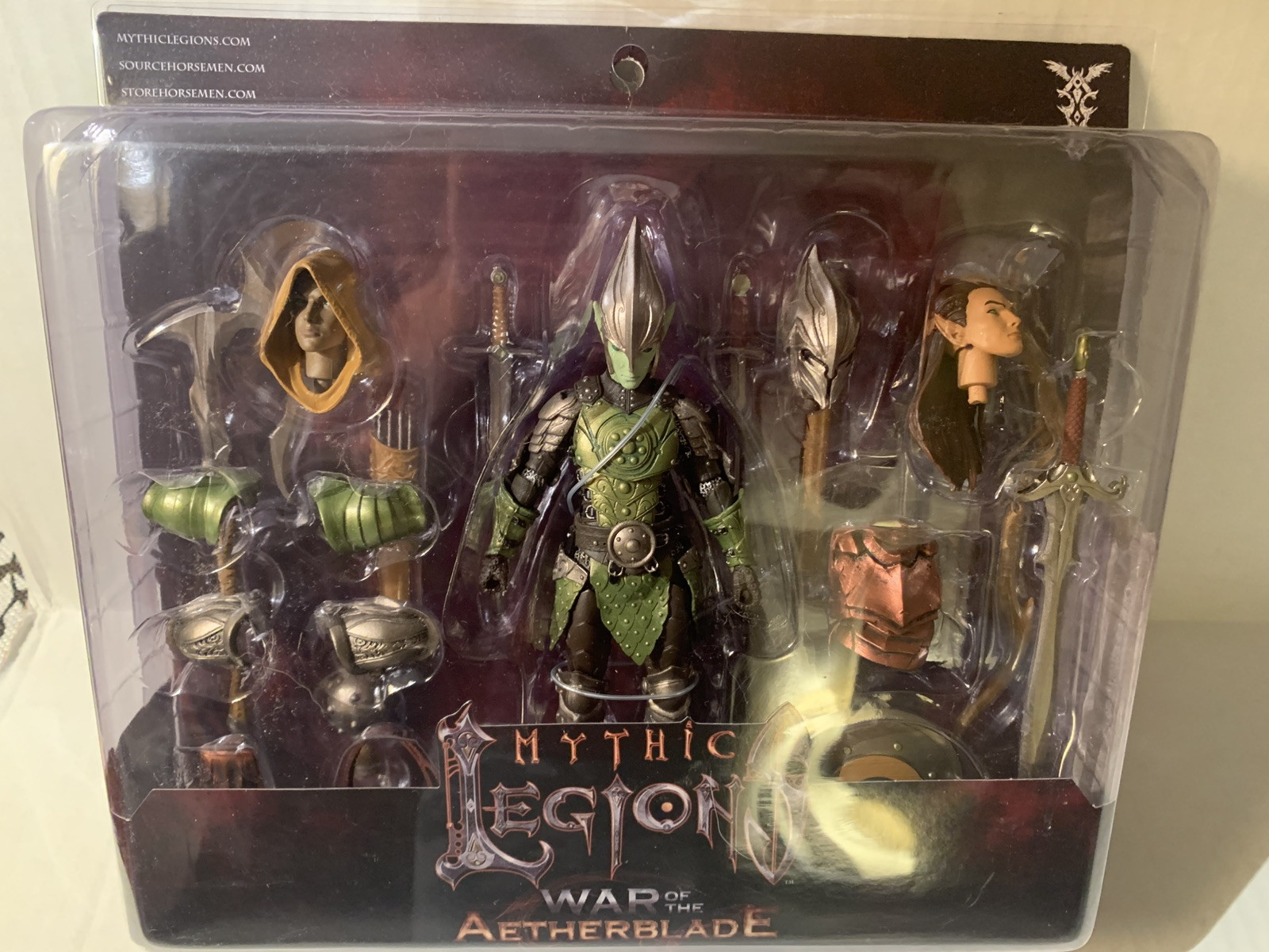 Mythic Legions War Of The Aetherblade Male Elf Legion Builder New