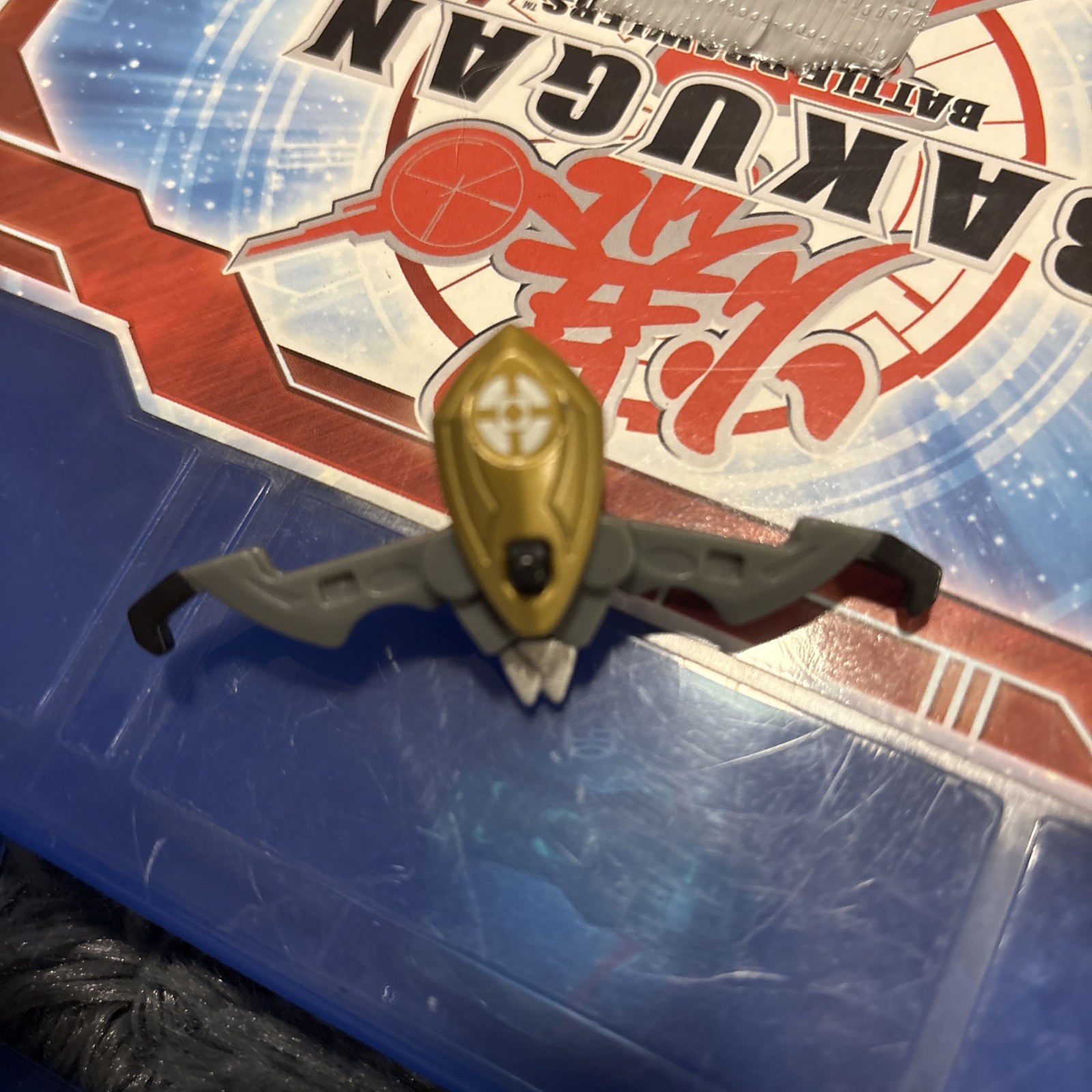 BAKUGAN Crosstriker Gray & Copper MECHTANIUM S BakuNano Bc3