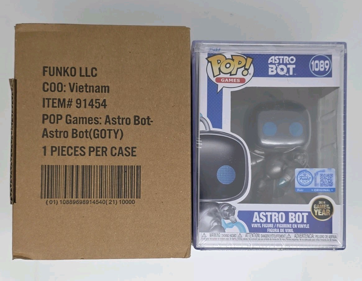 Funko Special Edition Pop GAMES Astro Bot 1089 NEW/SEALED Hard Stack w/Funko Box