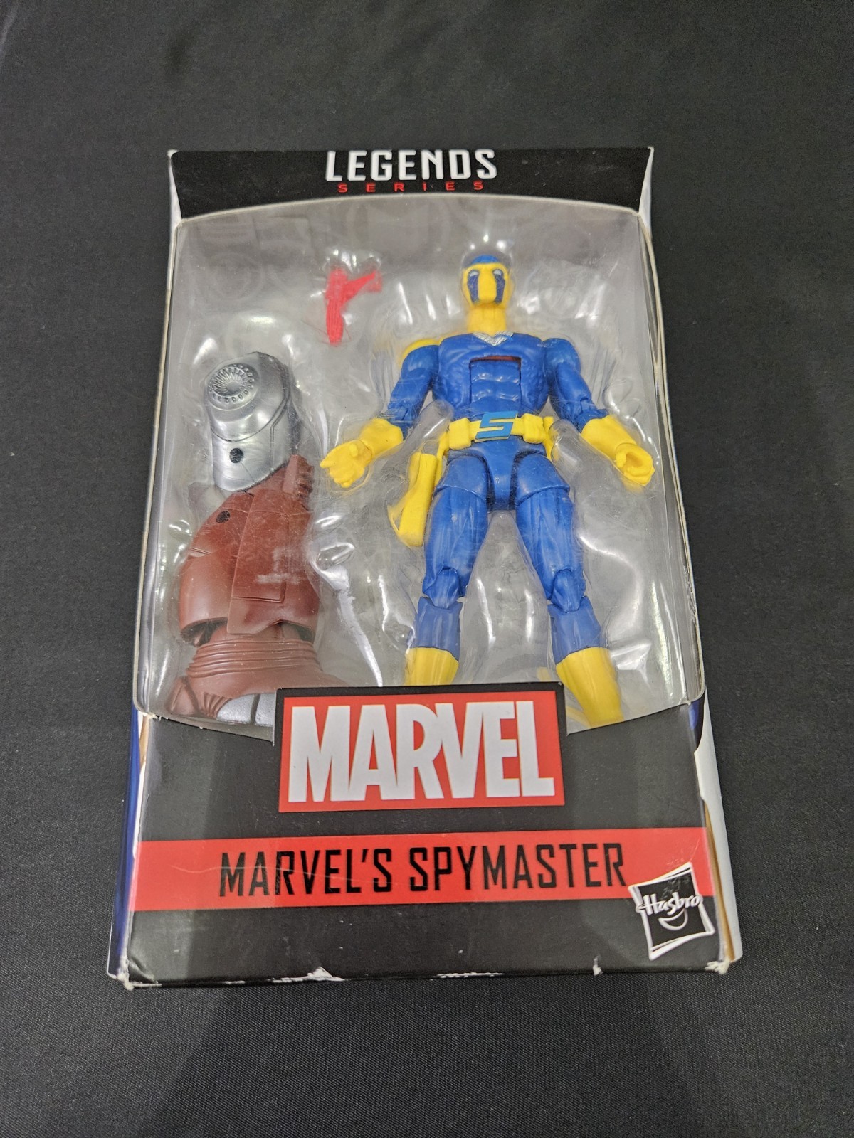 Hasbro Marvel Legends Spymaster 6” Action Figure Crimson Dynamo BAF Sealed