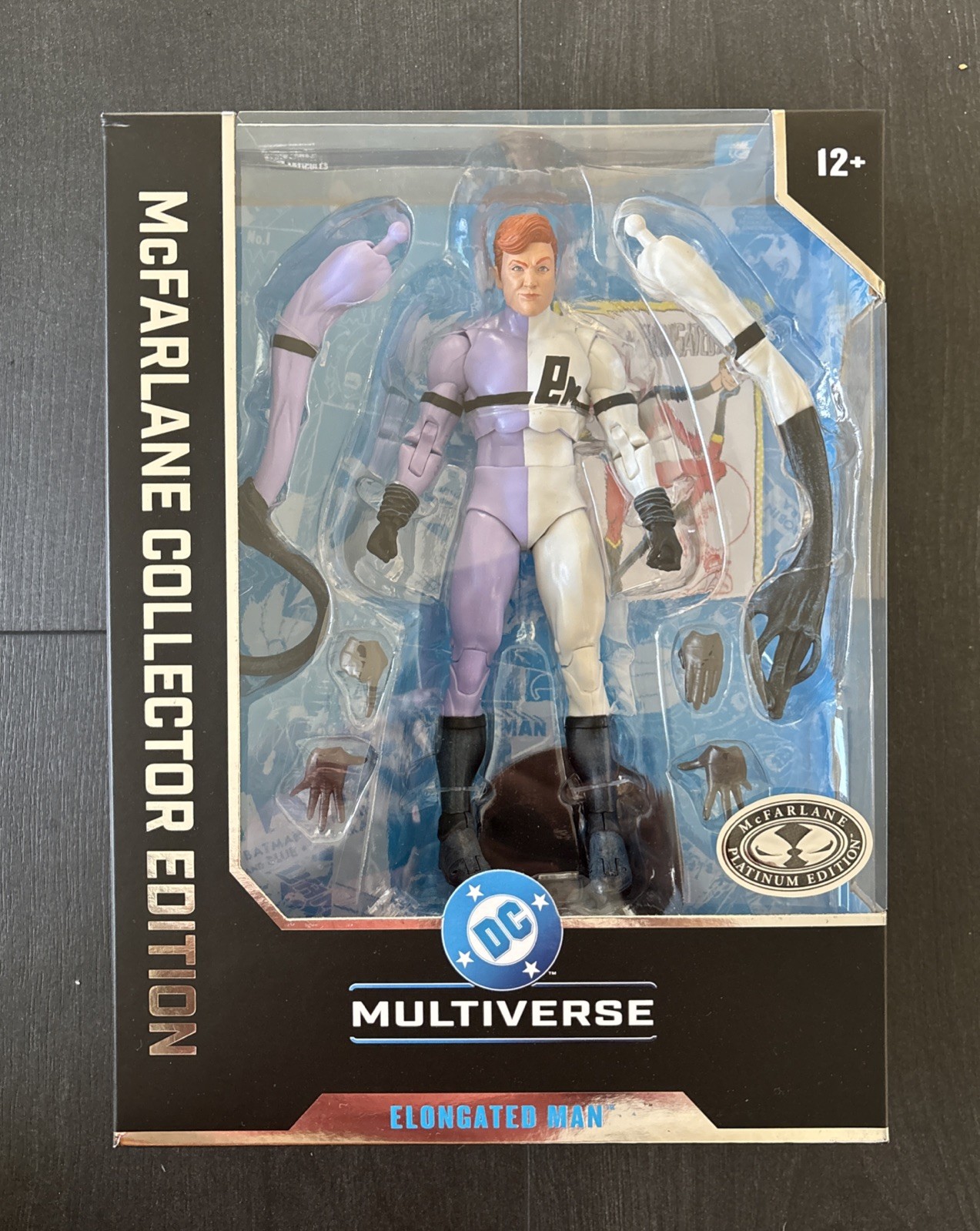 DC McFarlane Collector Edition #50: Elongated Man (DC Classic) Platinum CHASE