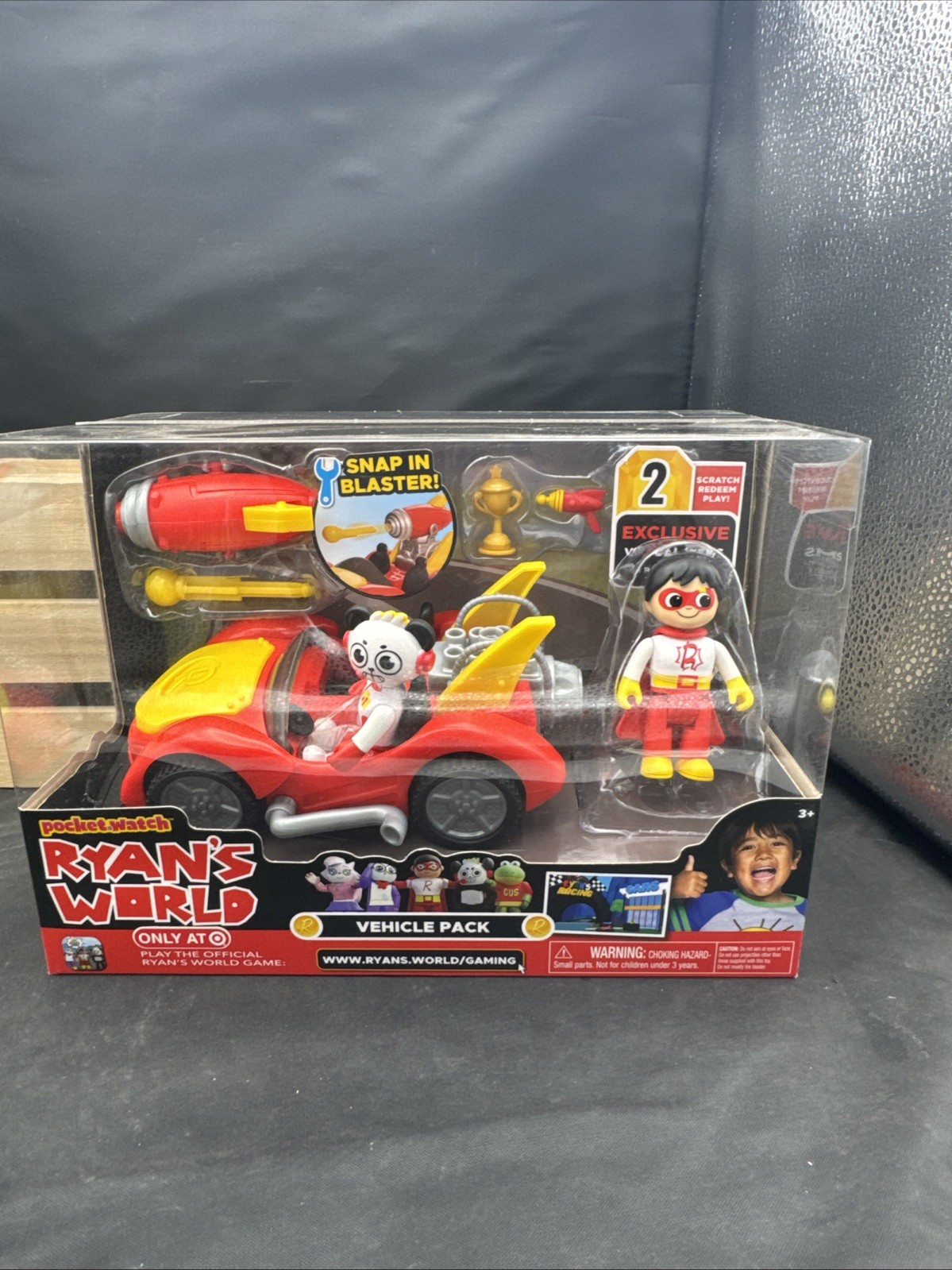 Ryan’s World Racecar Vehicle Pack