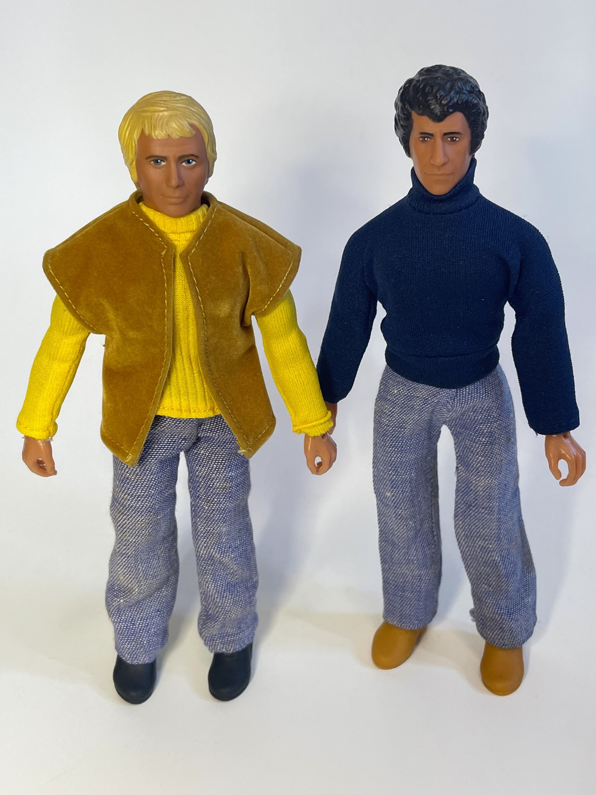 Very Nice Vintage 1976 Mego 8&Prime; Starsky & Hutch – Type 2 Bodies – Repro Boots