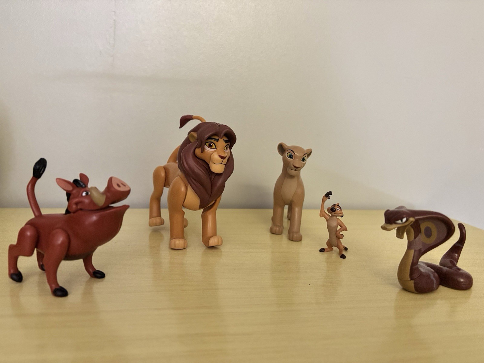 Disney Lion King Lion Guard Figure Lot Simba Ushari Timon Pumbaa Cake Topper Toy