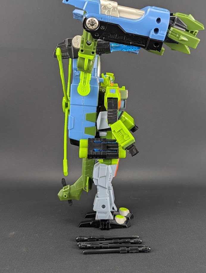 Transformers Superlink Sprung complete Takara SC-20 Energon Bulkhead