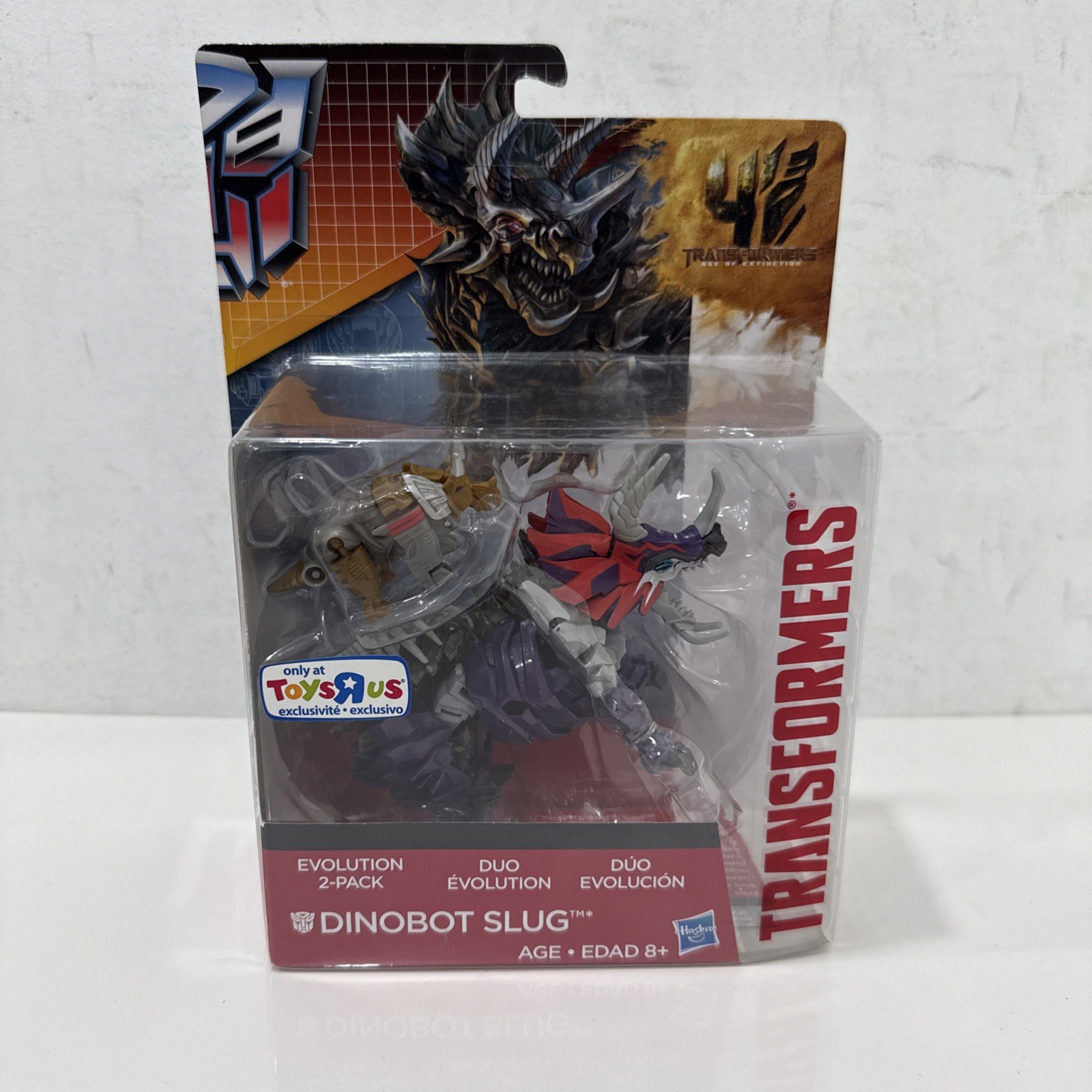 Transformers Age of Extinction AOE – DINOBOT SLUG Evolution 2 Pack- Deluxe – NEW