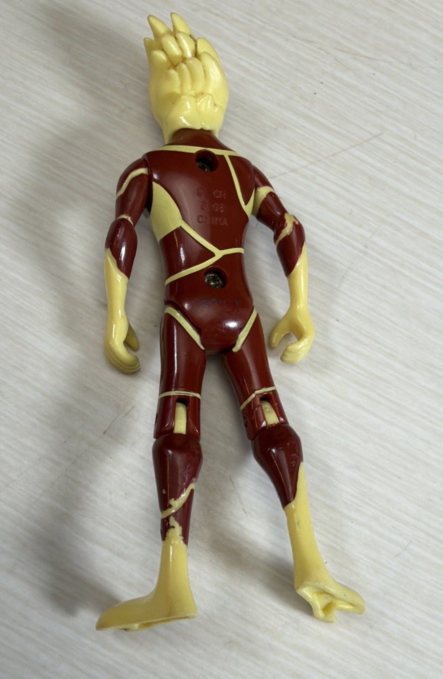 Ben 10 Set Heatblast Alien Creature & Phoenix Bird Bandai 2007 READ INFO❗️