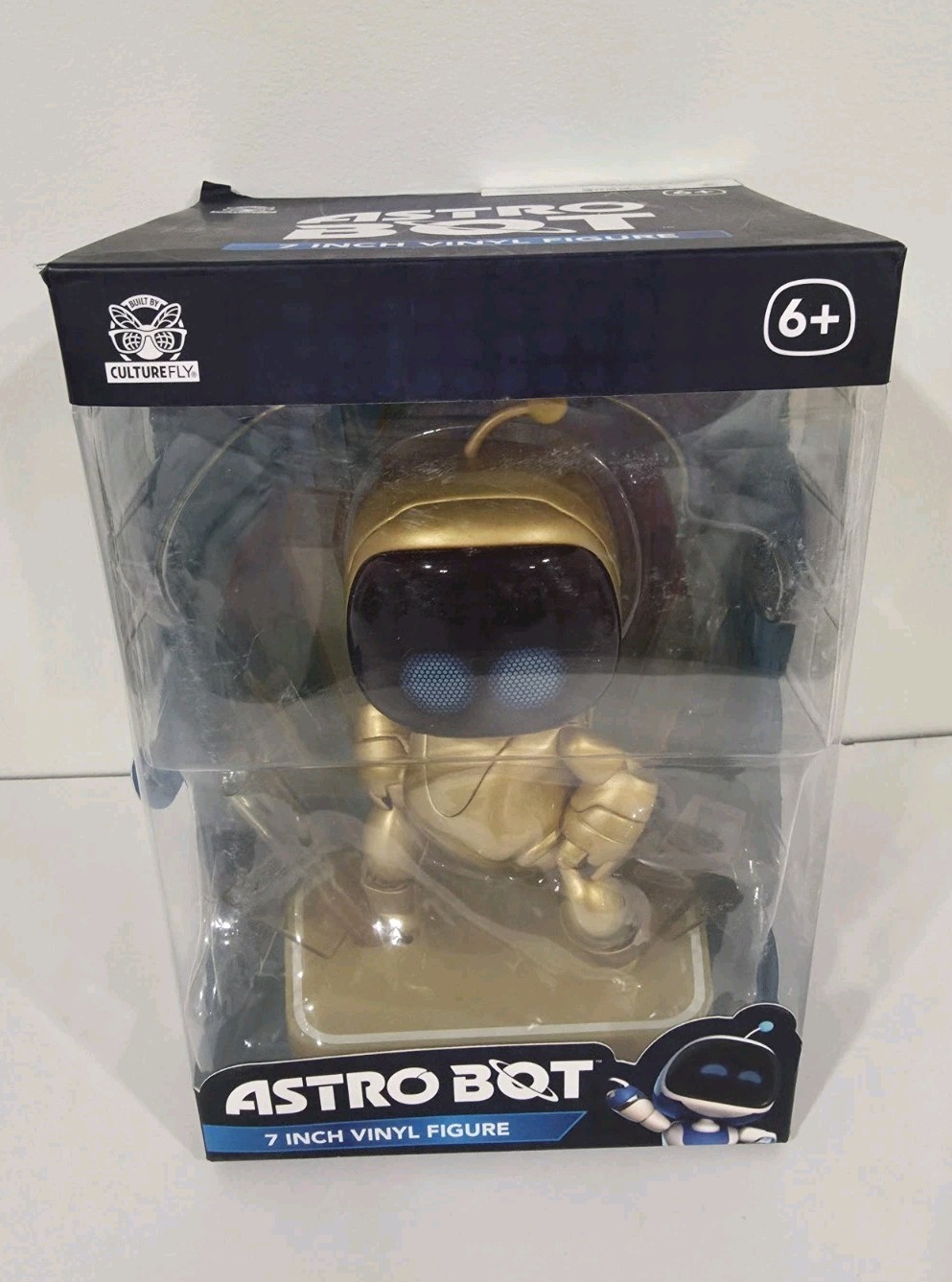 Astro Bot Gold Vinyl Figure 7-Inch by CultureFly – Limited Edition – New Sealed