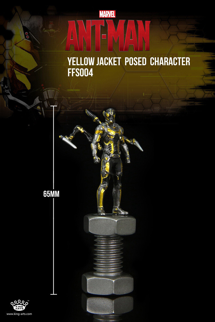 Marvel Mini Ant-Man Yellow Jacket Collection Model Toys Figure Statue Gift Boxed