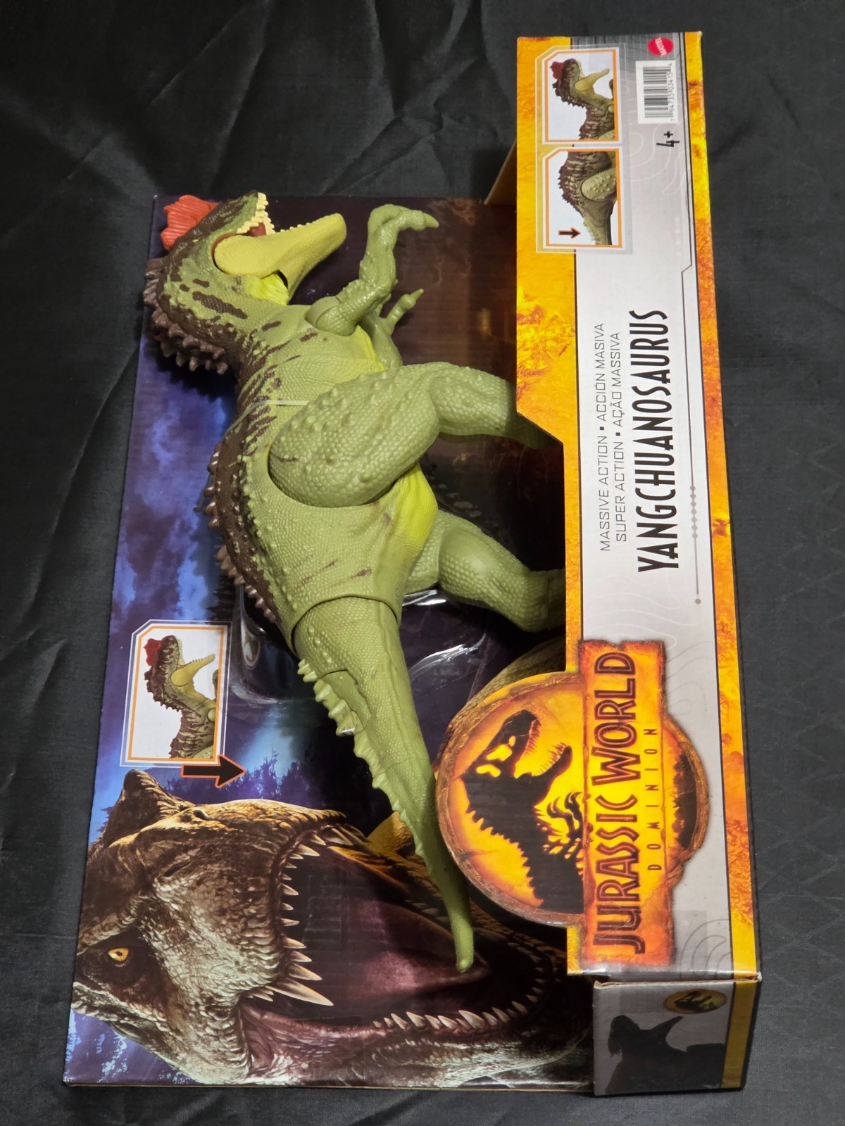 Jurassic World Dominion / Massive Action / Yangchuanosaurus / Mattel / 2021