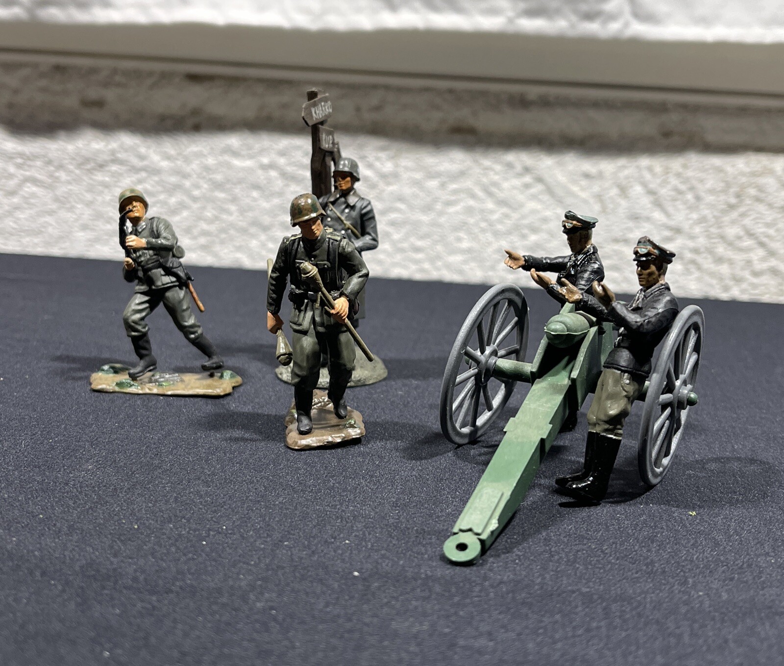 21st Century PVC Toys Soldier WWII Figure Lot Of 5