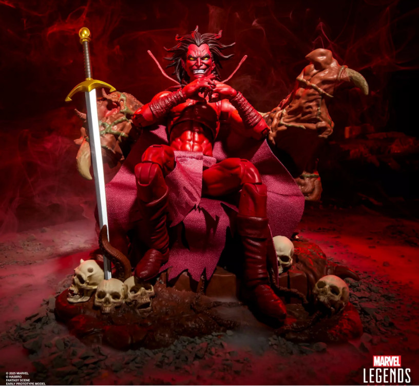 PULSE SHIPPING – Marvel Legends MEPHISTO + Infernal Throne PREORDER PRESALE