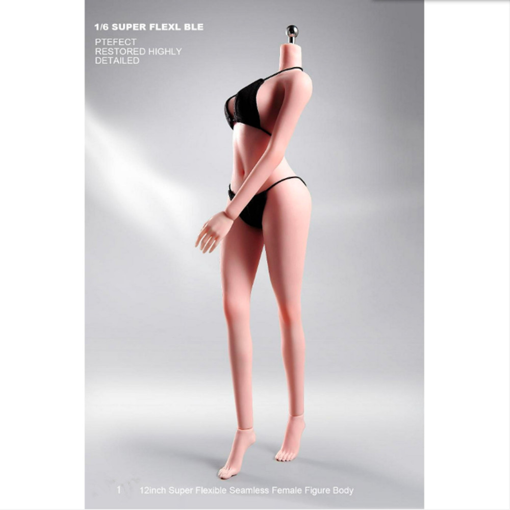 1/6 Normal Large Breast Super Flexible Seamless Body 12 » Makeup Female Figure