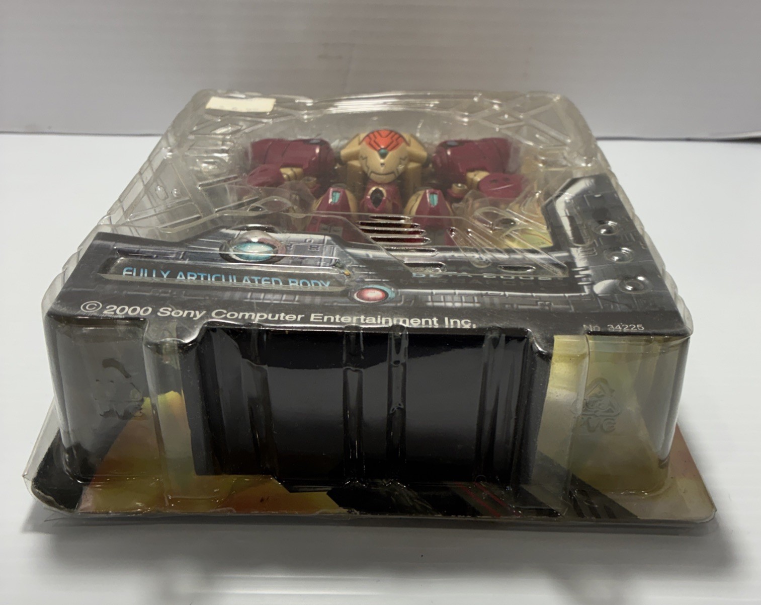 2000 Blue Box Toys Omega Boost Beta Boost Action Figure Sony Computer Damaged