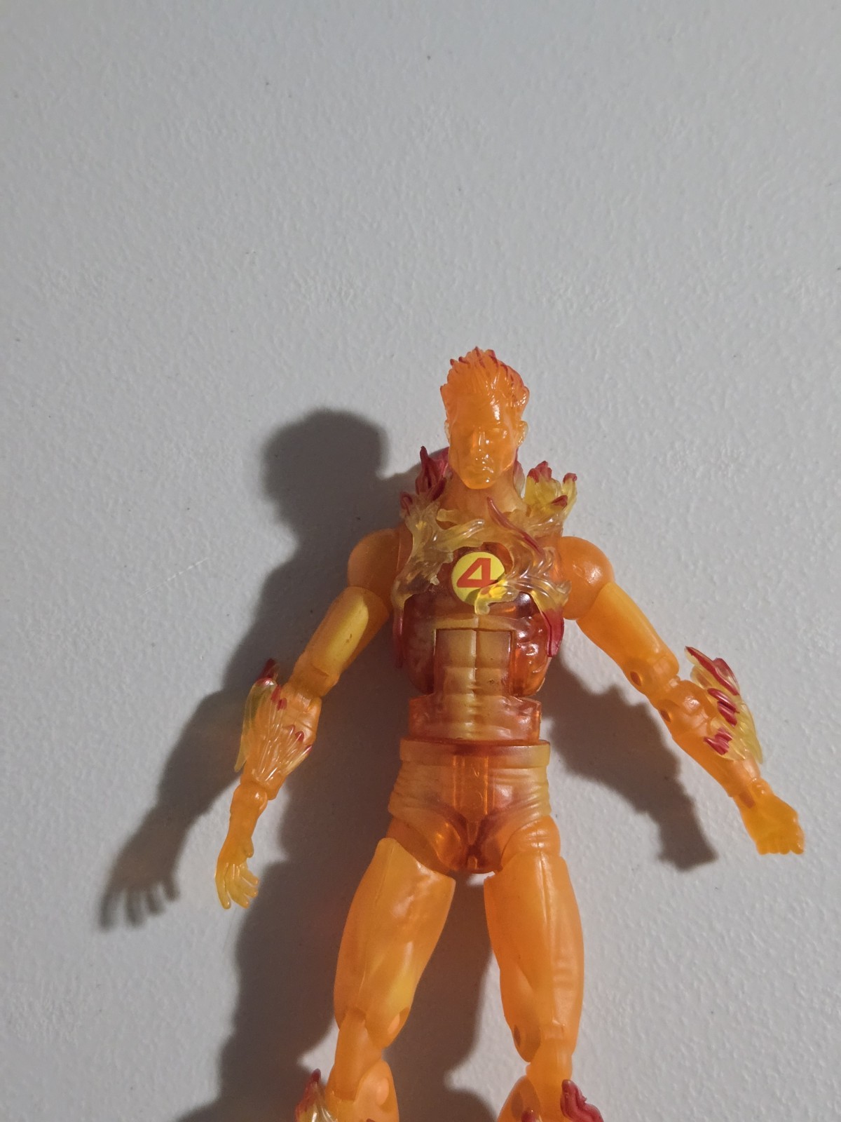 Marvel Legends Human Torch Ares BAF Wave Action Figure