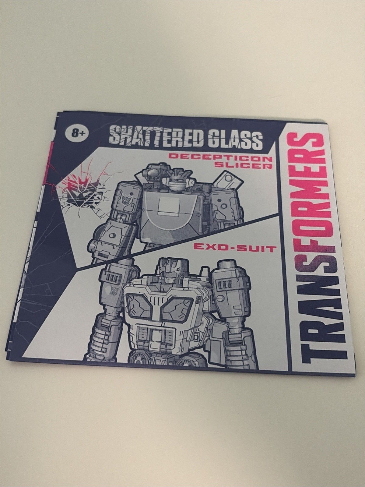 Transformers Hasbro Pulse Exclusive Shattered Glass Deluxe Slicer No Exo Suit