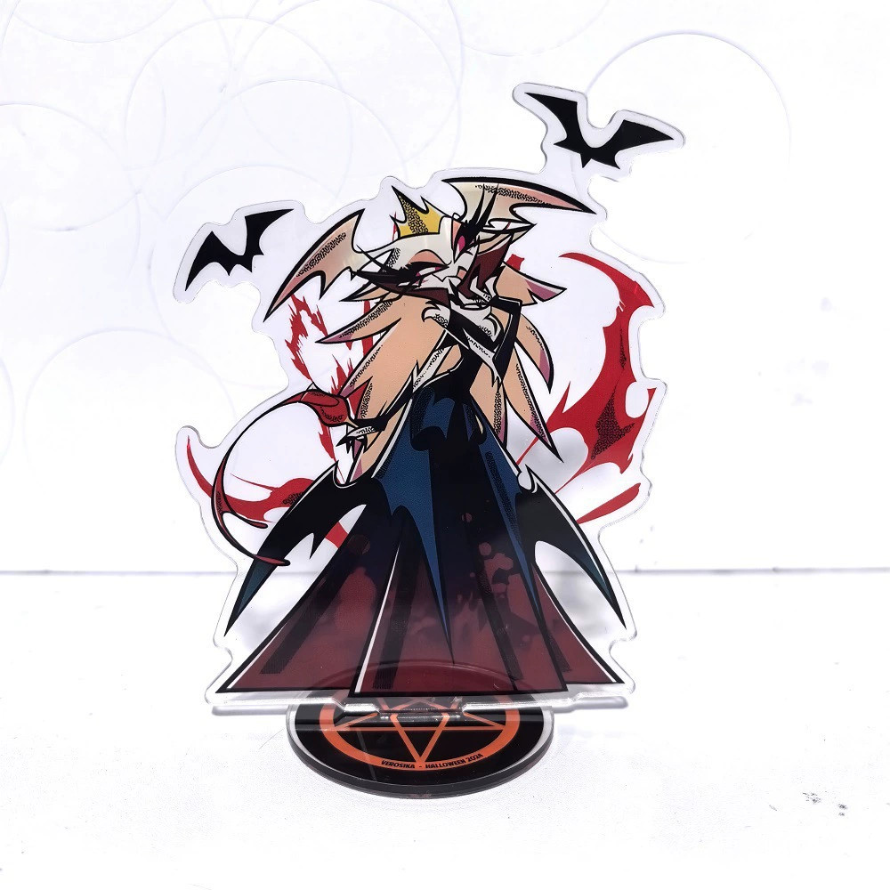 Helluva Boss Stolas Blitzo Character Acrylic Stand Figure Collection 15CM