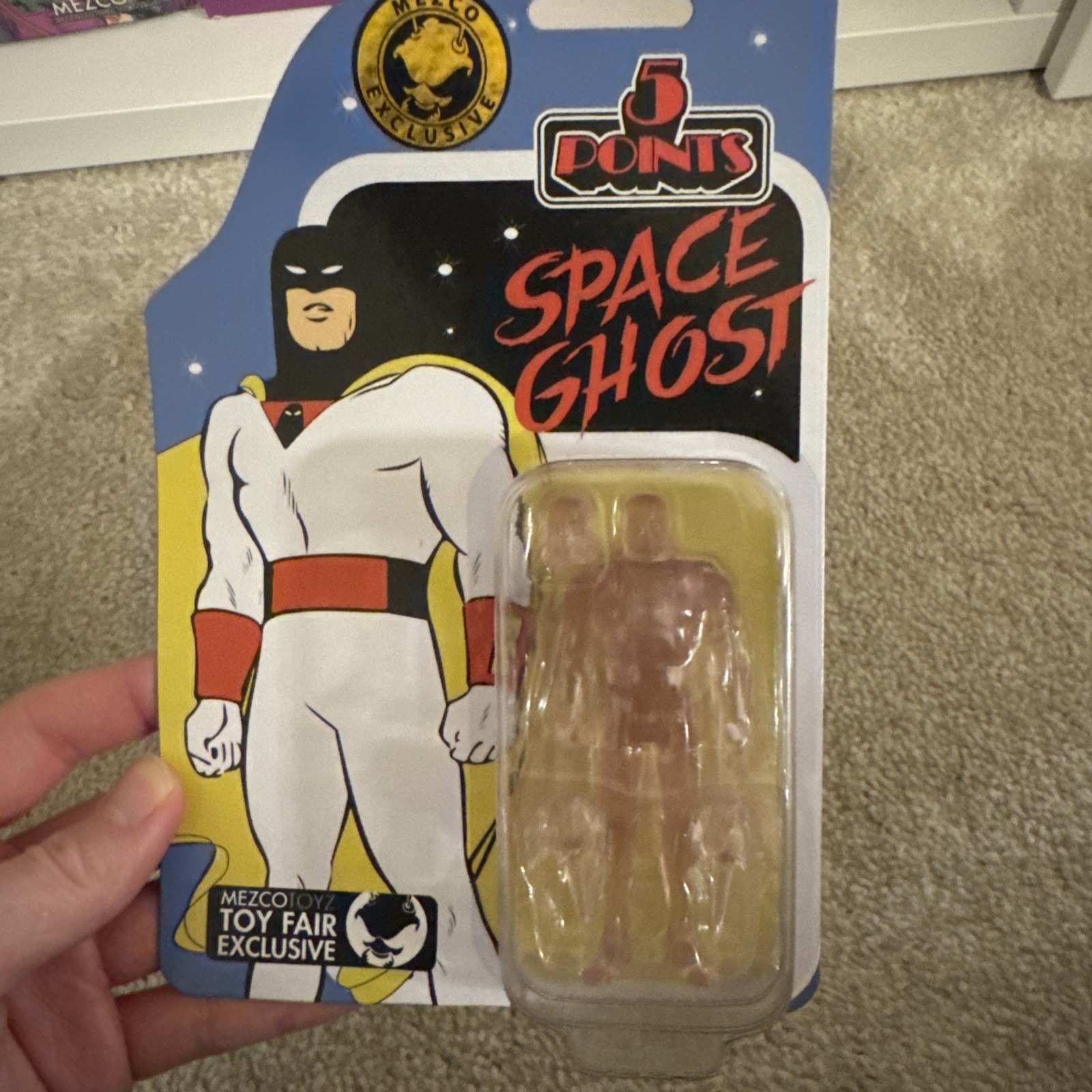 Mezco Toyz – Spaceghost – 5 Points – Toy Fair Exclusive NEW
