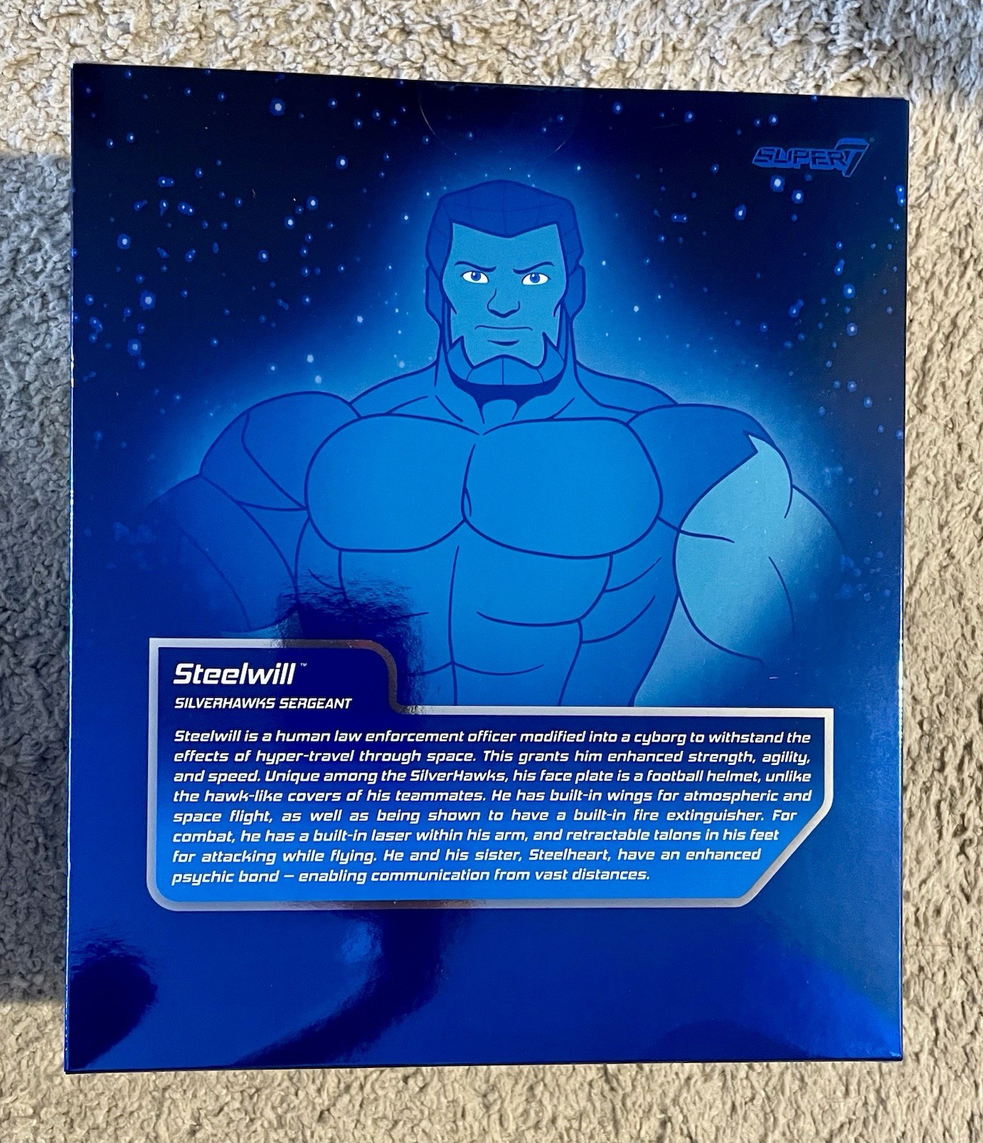 Super 7 Silverhawks ULTIMATES Steelwill Toy Version