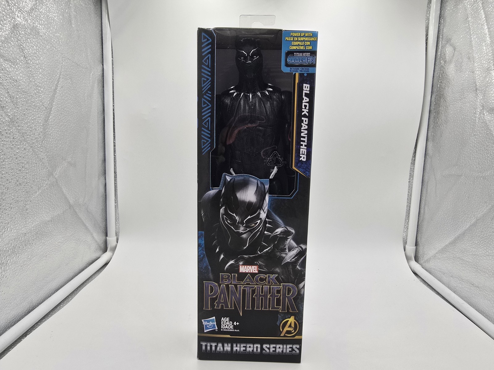 Marvel Black Panther Action Figure 12&Prime; Titan Hero Series Hasbro