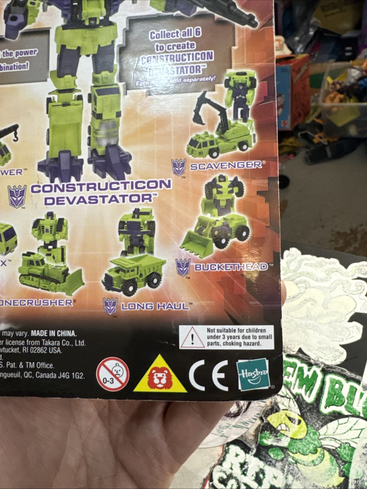 Transformers Universe Constructicon Scavenger – new, unopened! 2004