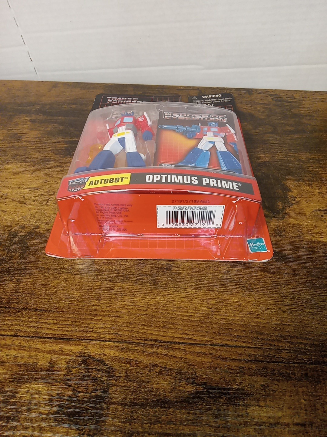 Transformers Heroes of Cybertron Optimus Prime 3.75&Prime; Figure *Generation One 2001