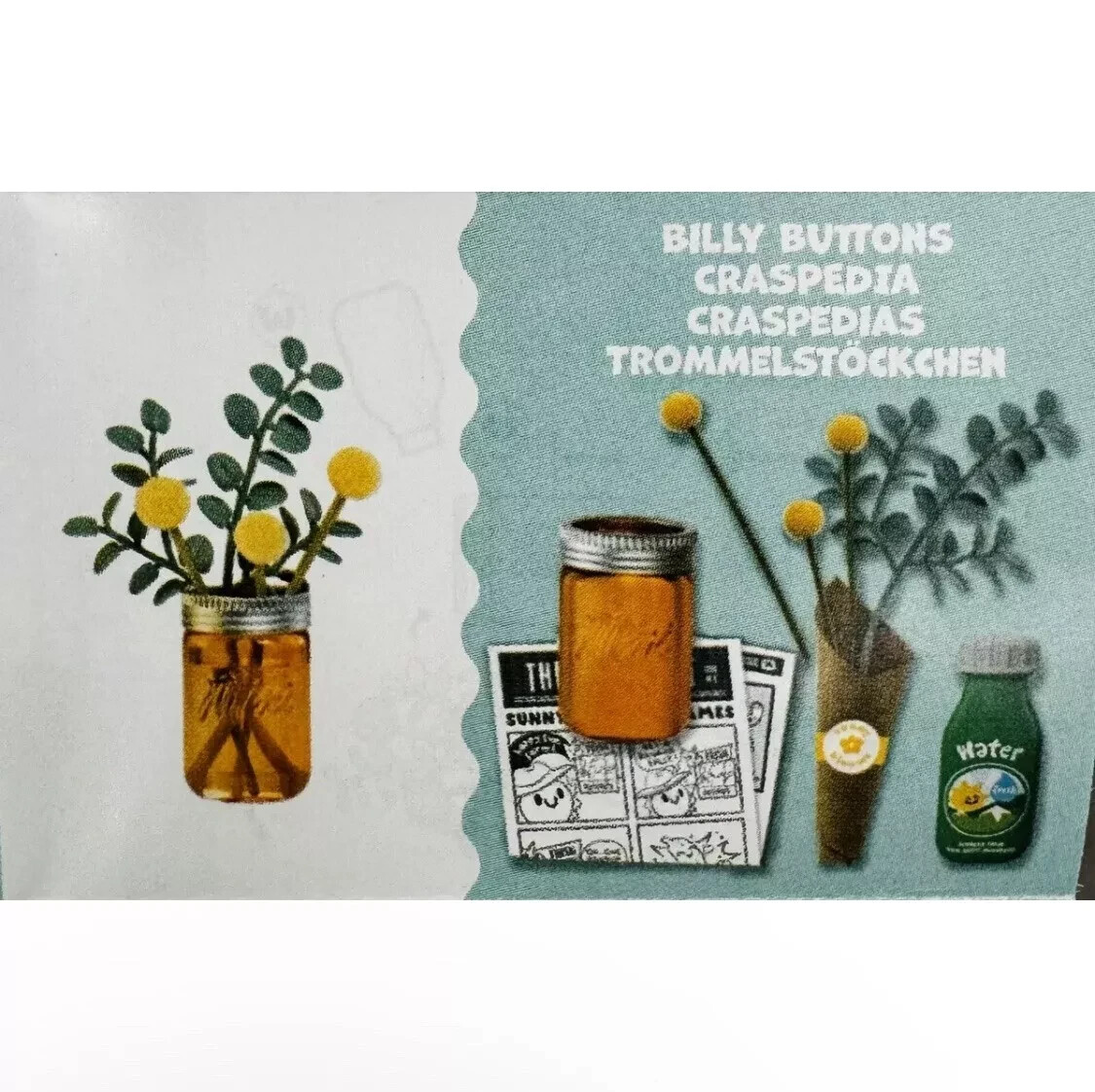 NEW MGA miniverse Make It mini Lifestyle BILLY BUTTONS flowers HARD TO FIND