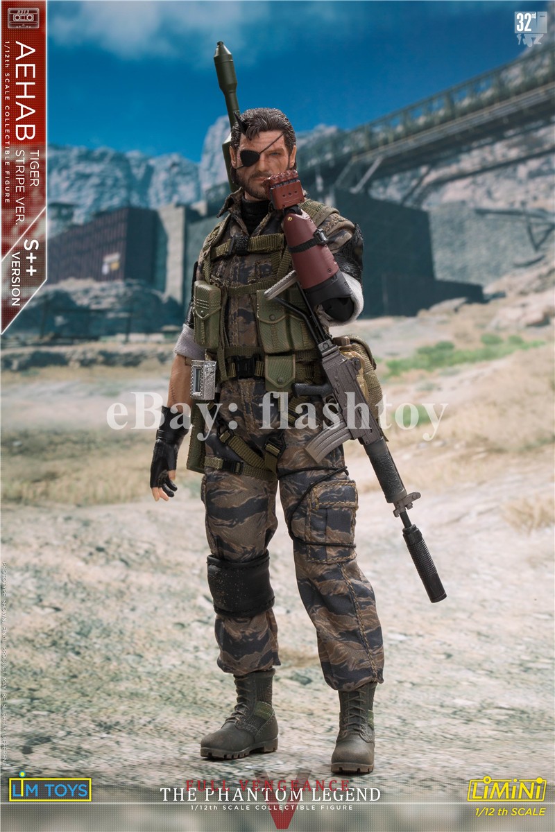 Presale LIMTOYS 1/12 Solid Snake Ishmel 6&Prime; Male Action Figure Model Toy S++ Ver.