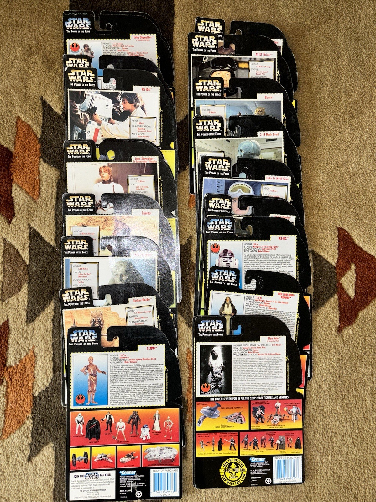 Star Wars 1990s Kenner Hasbro Action Figure Lot