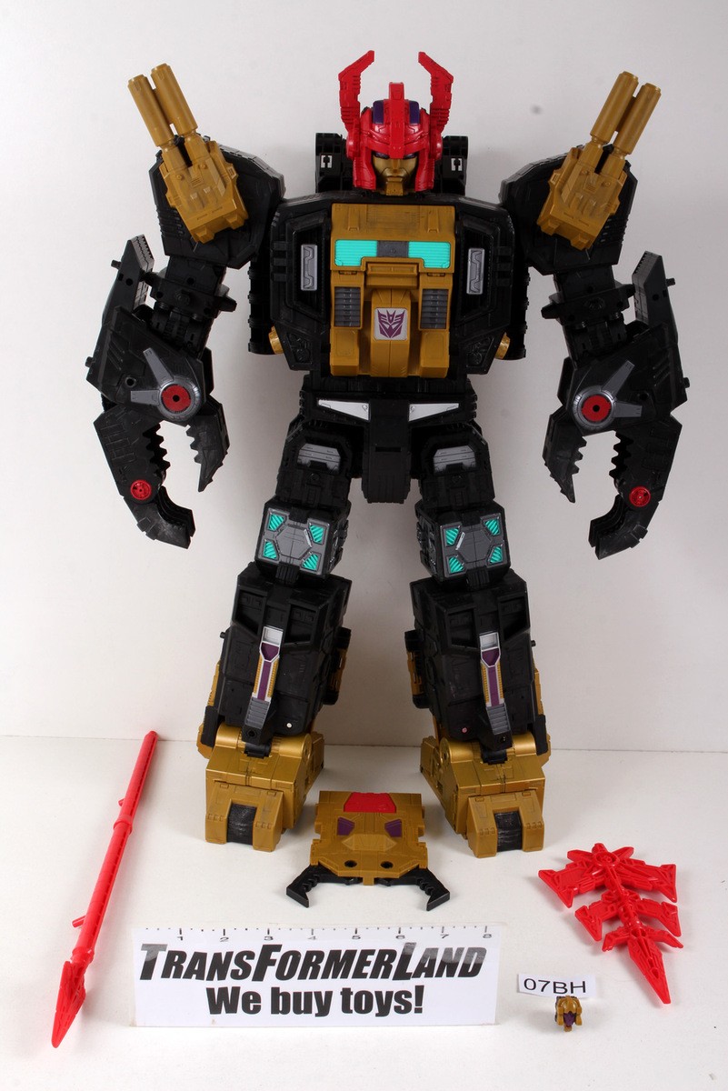 Transformers Legacy Titan Generations Selects Black Zarak 100% Complete