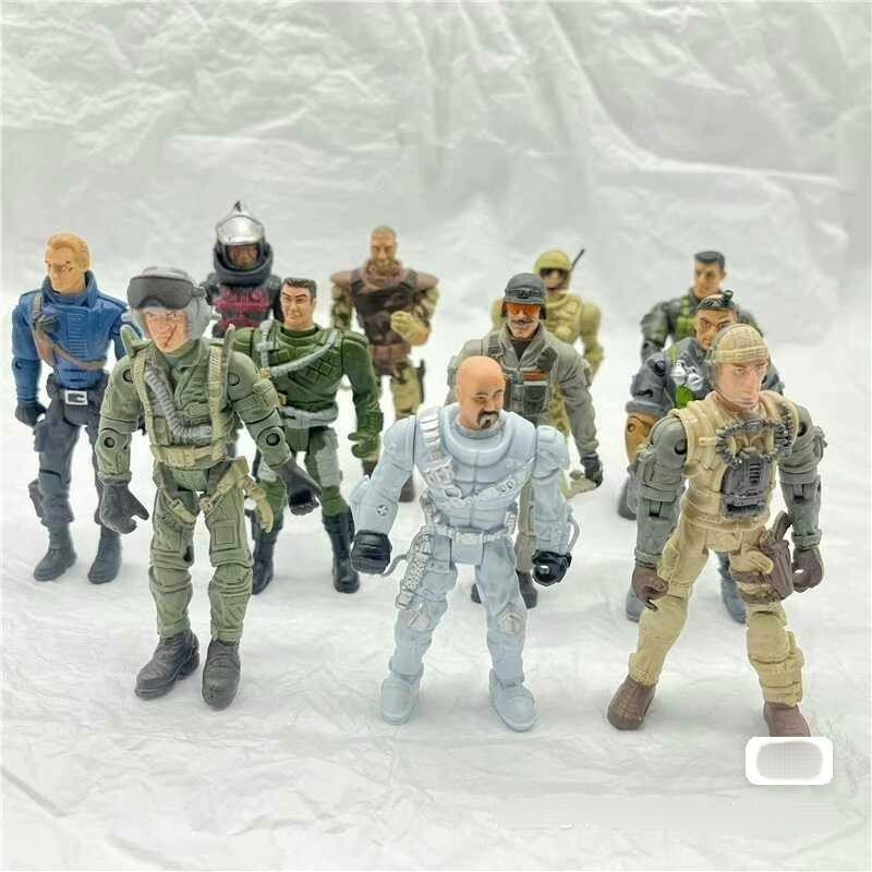 5pcs/lot the Corps Special Force Random Gi Joe Lanard Action Figure Toy 3.75&Prime; 08