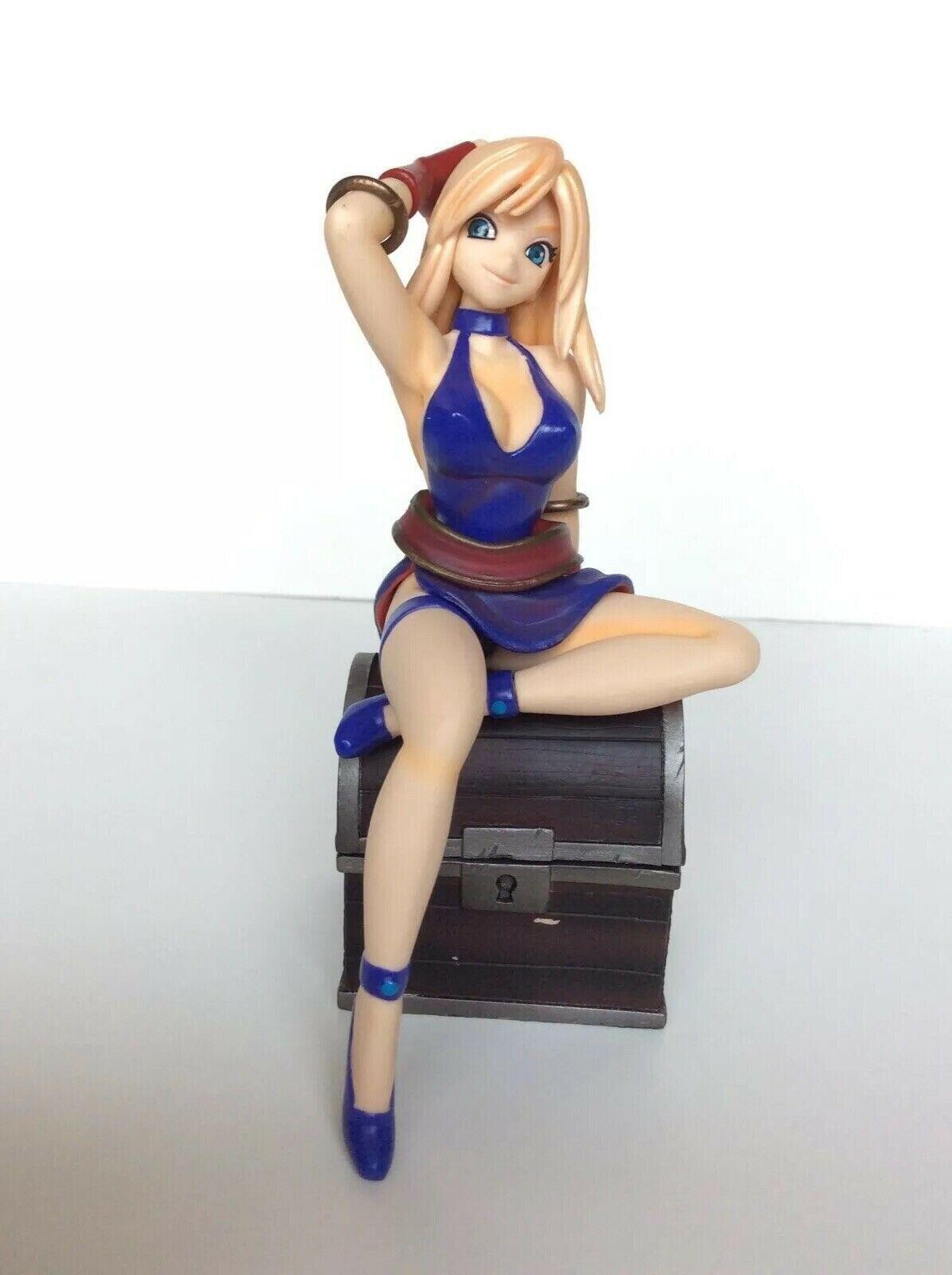 Yujin SRDX Garou: Mark of the Wolves Bonne Jenet PVC Statue MINT-NEW