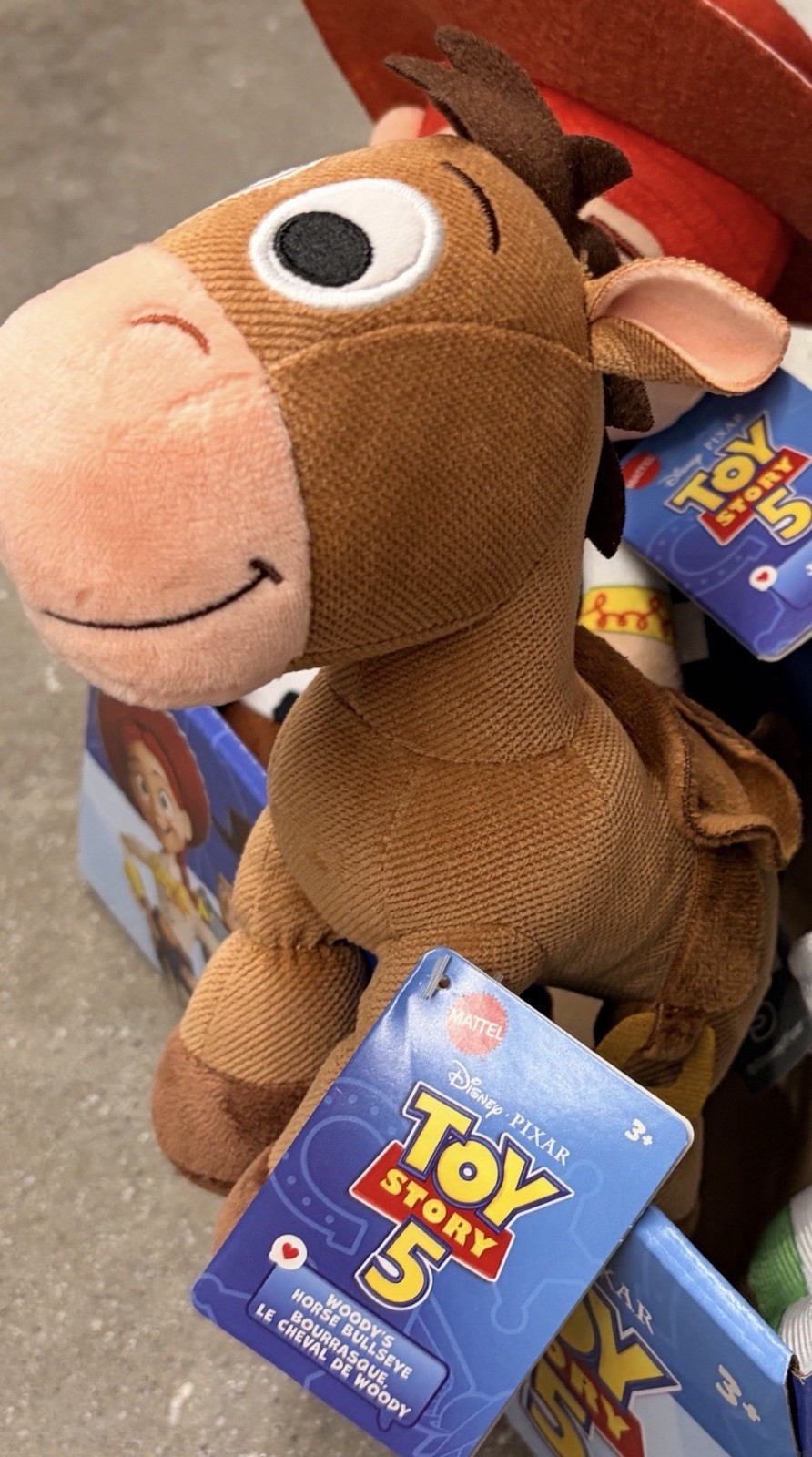 2026 Disney Pixar TOY STORY 5 Movie BULLSEYE 8&Prime; Horse Plush NWT