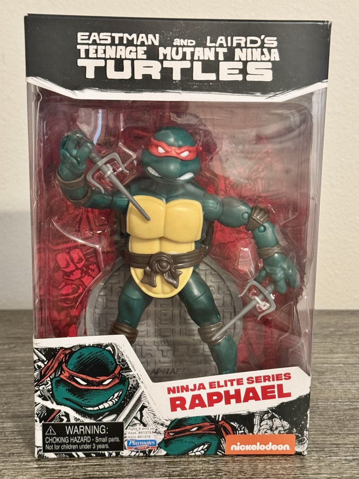 TMNT – Ninja Turtles – Original Comic Book Elite Series Figure – Raphael – New