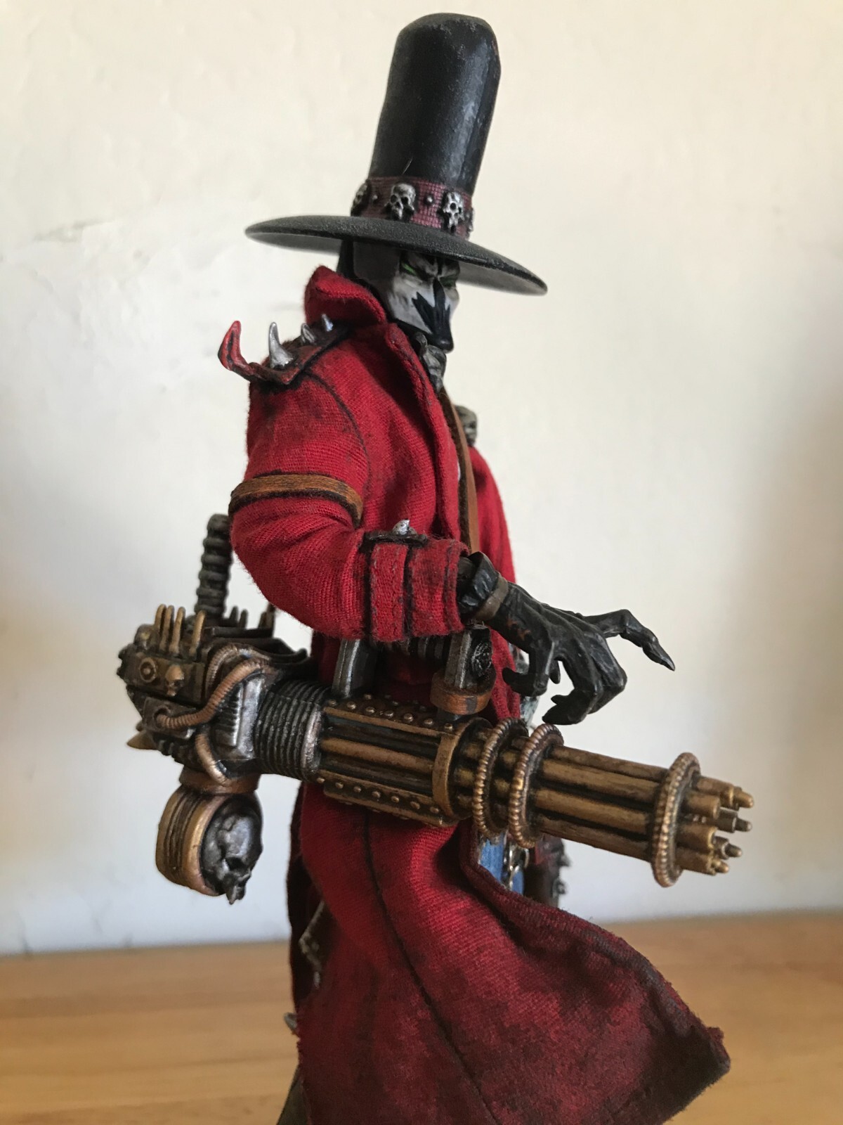 Custom Mezco 1/12 Gunslinger Spawn, i119 Mcfarlane, Rumble Society