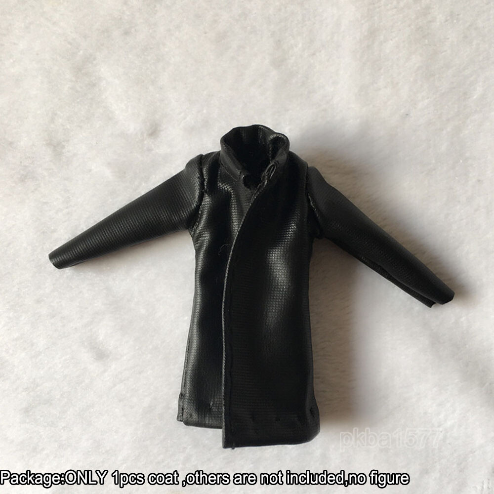 Handmade For 3.75&Prime; Female Figure 1/18 Stand-up collar Wind Coat Jacket Clothes