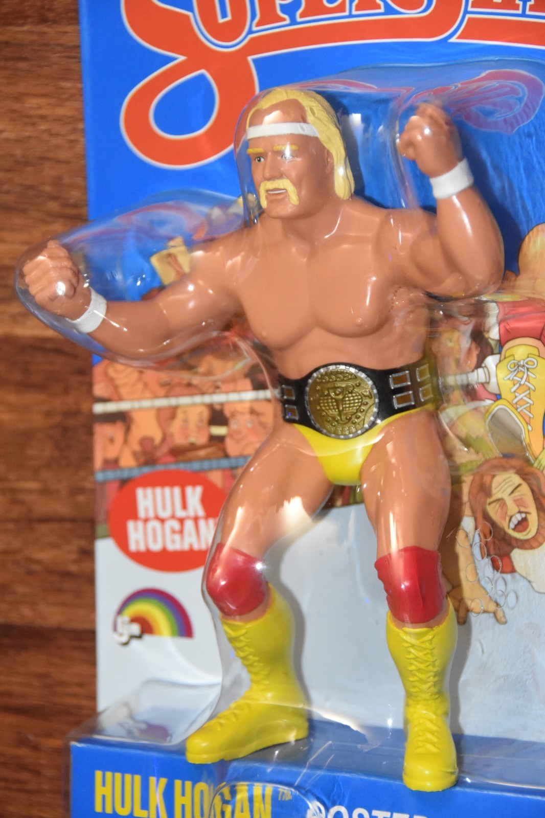 Brand New WWE LJN MATTEL SUPERSTARS HULK HOGAN 8&Prime; ACTION FIGURE 1980s RETRO Toy