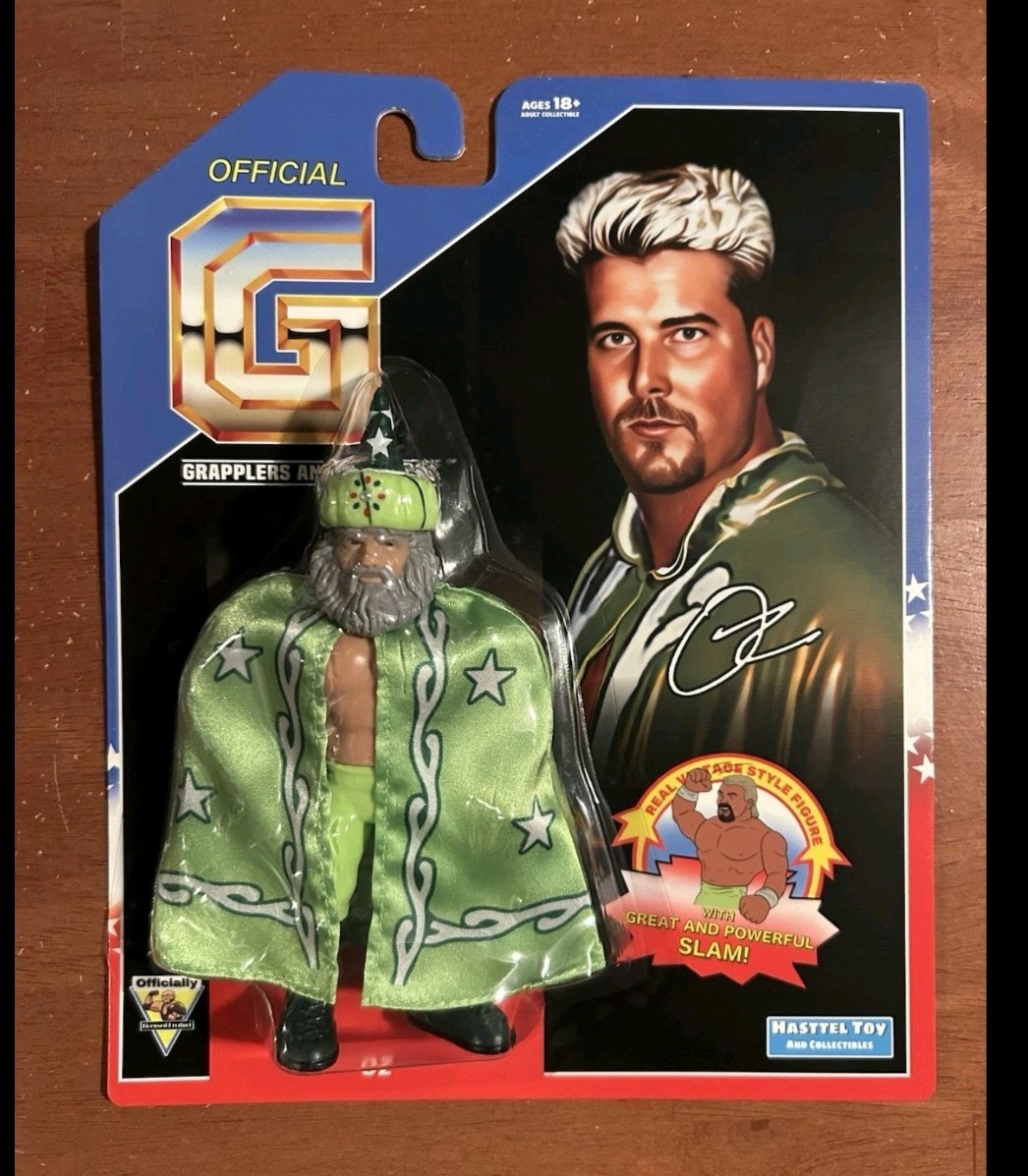 Grapplers and Gimmicks Oz Figure Kevin Nash Hasttel Toy WWF Hasbro WCW