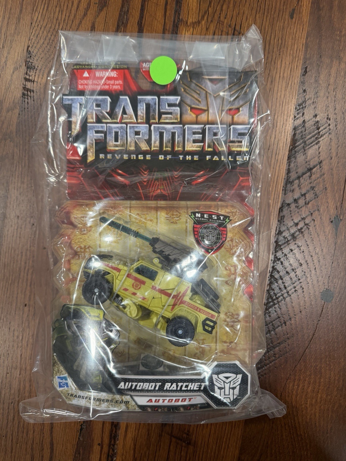 Transformers ROTF Autobot Ratchet N.E.S.T 2009 Mint Factory Sealed