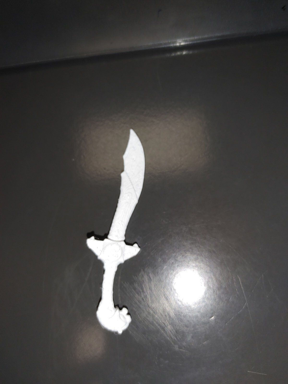 Power Rangers Lightning Collection White ranger Saba 3D print replica