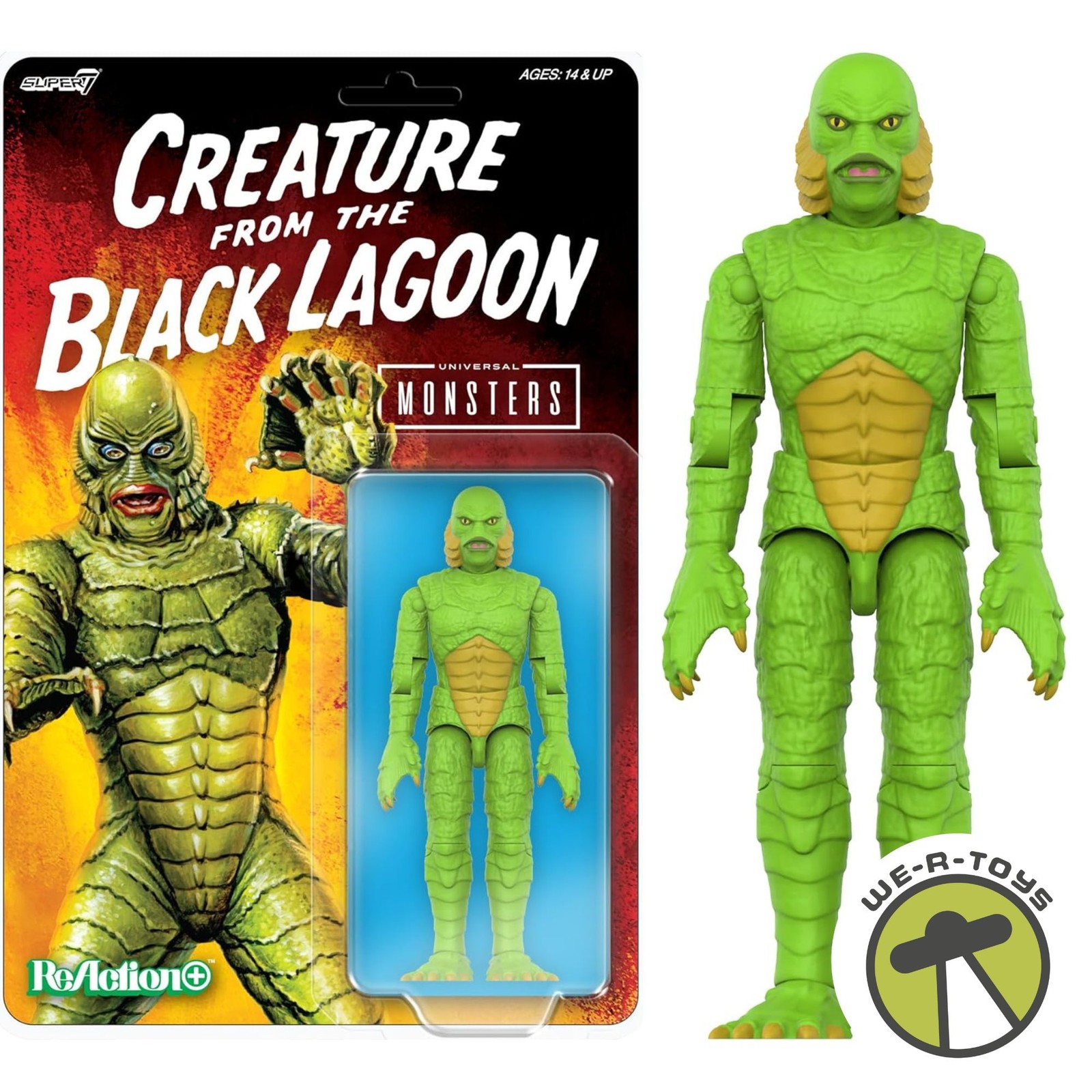 Universal Monsters Reaction Creature from The Black Lagoon Action Figure Super7