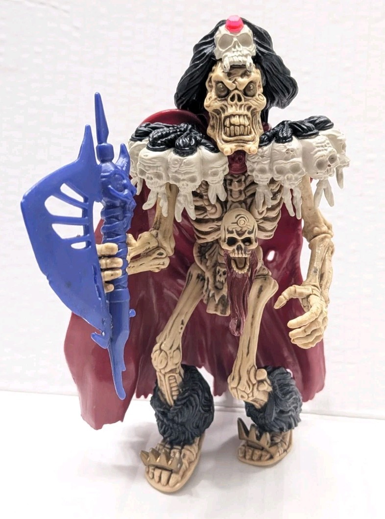 1994 Skeleton Warriors Action Figures Lot Of 3 Playmates Toys Vintage
