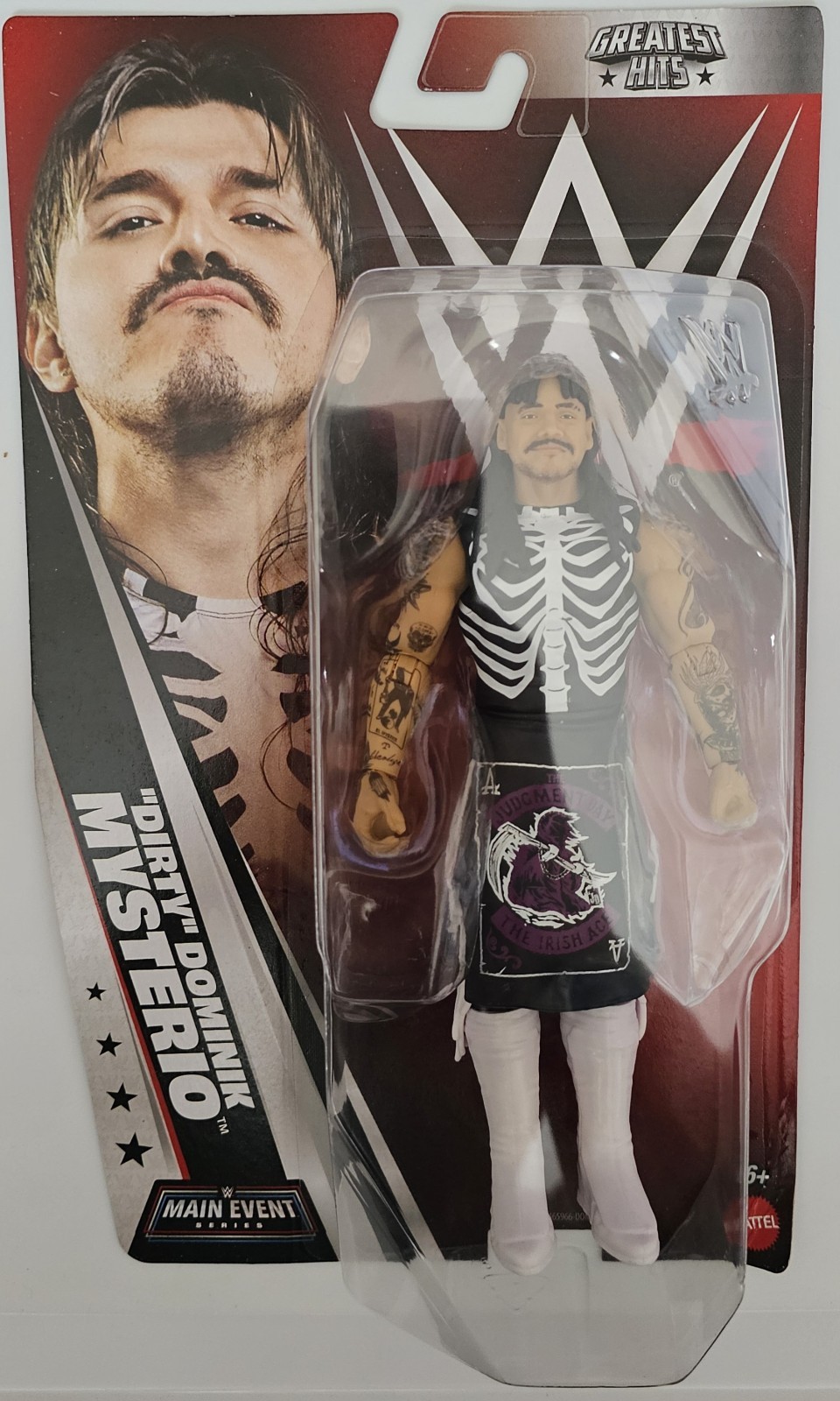 Wwe Dirty Dominik Mysterio Greatest Hits Main Event Series Action Figure