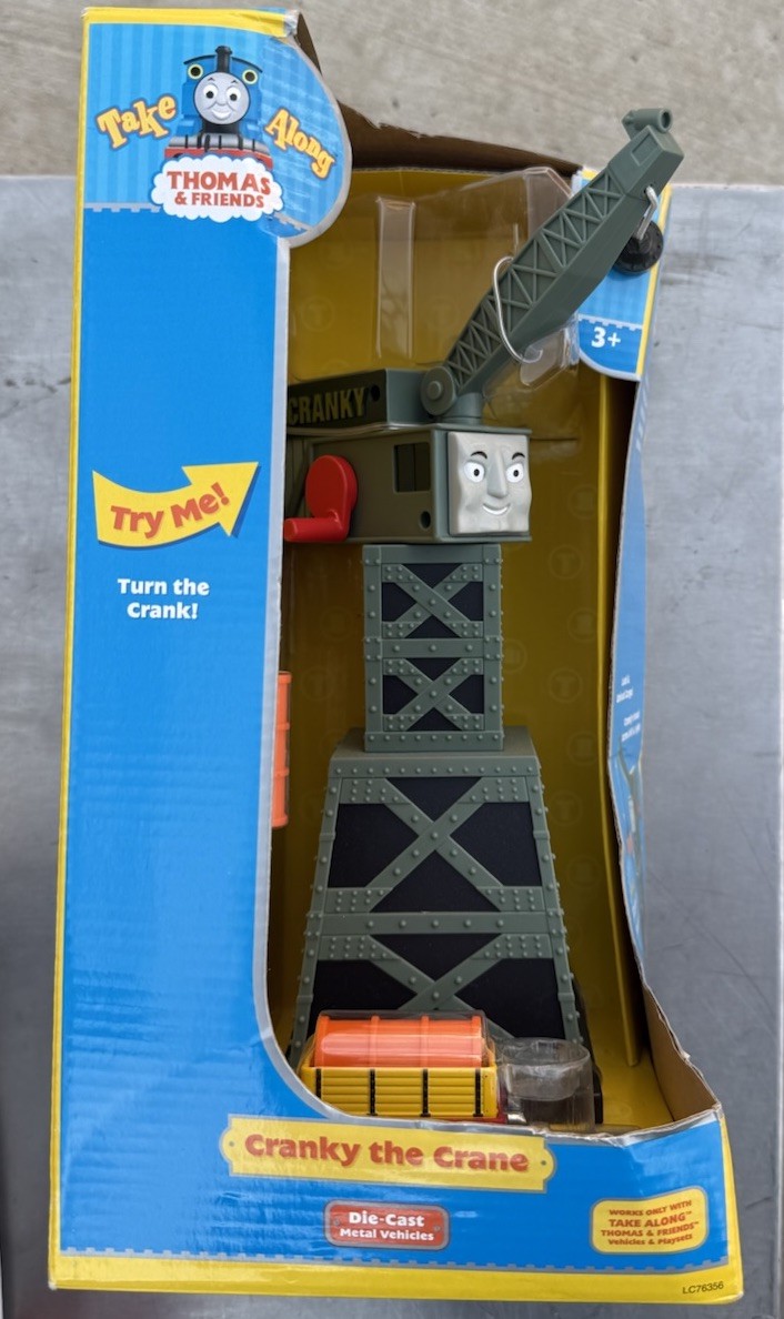 Thomas & Friends Tank Engine Train Take Along CRANKY THE CRANE 2006 Target
