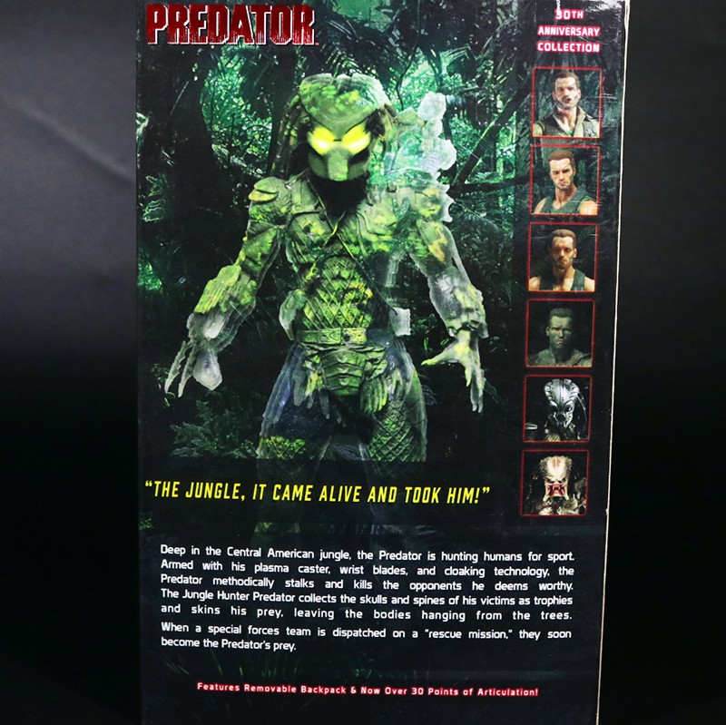 NECA Predator Jungle Demon 7&Prime; Action Figure 30th Anniversary Collection New