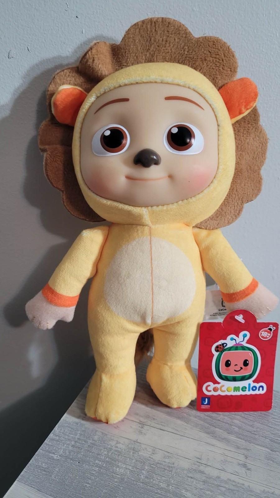 cocomelon JJ Plush Lion 8” new with tags