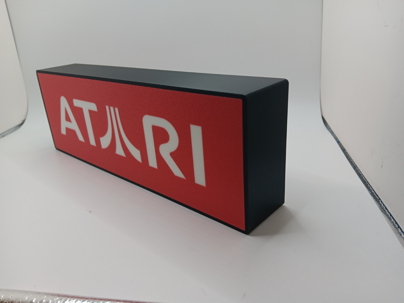 Retro ATARI 10&Prime; Light box sign display Atari Video Games Light box sign